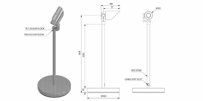 Tadpole Freestanding Spike
