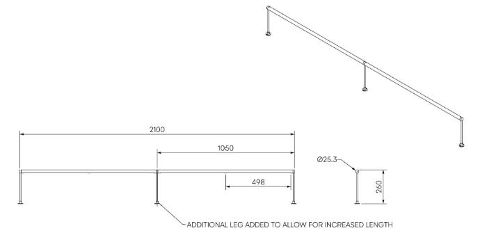 Extended LED Goal