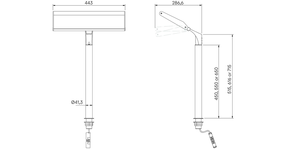 The Workplace Light (Through Desk)