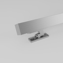 Exterior LED Channel with adjustable mount tabs