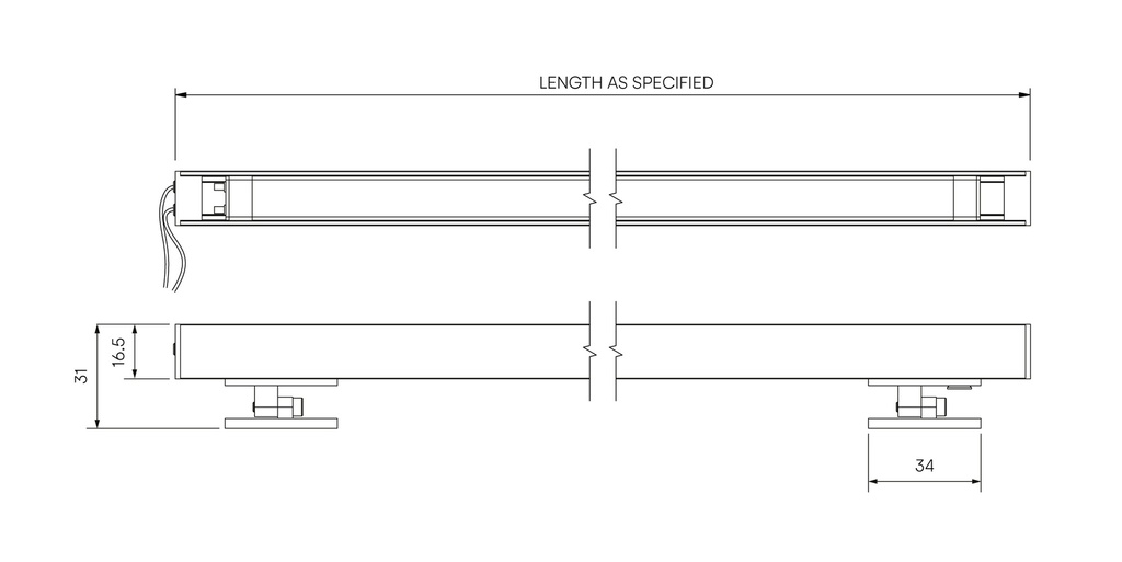 Exterior LED Channel