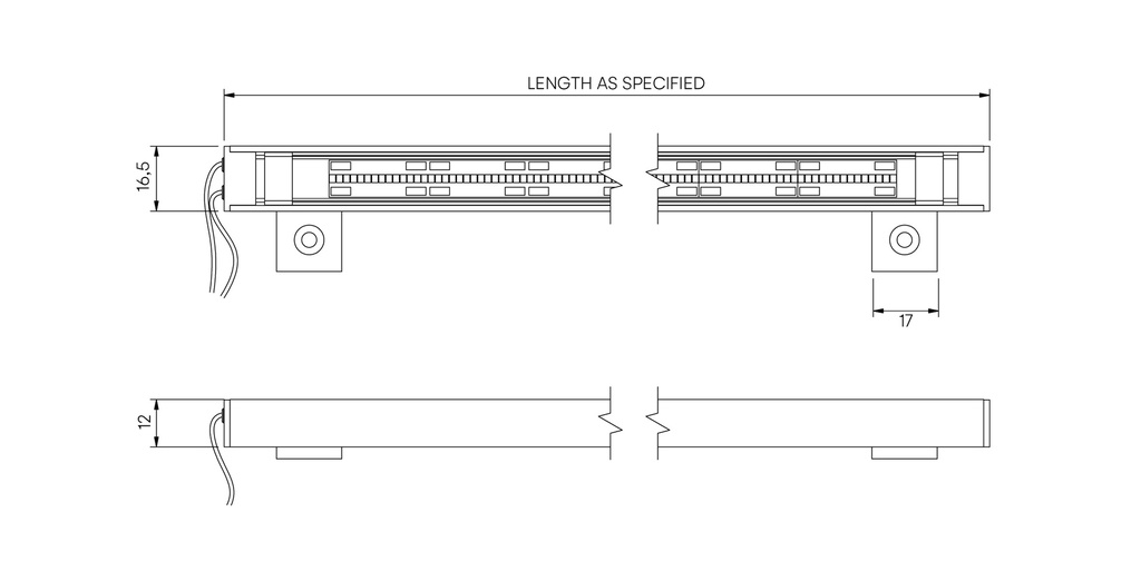 INTERIOR LED CHANNEL STD-000022
